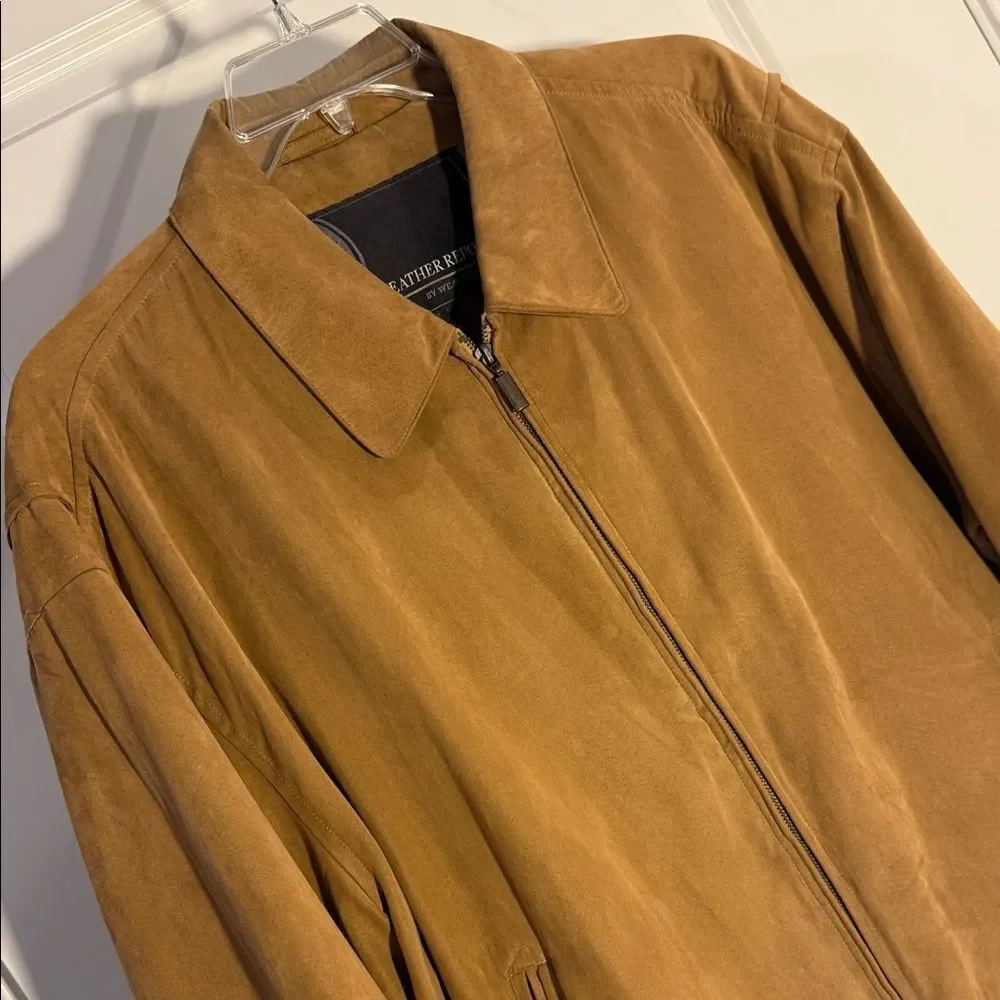Brown Suede Jacket - Picture 3 of 14